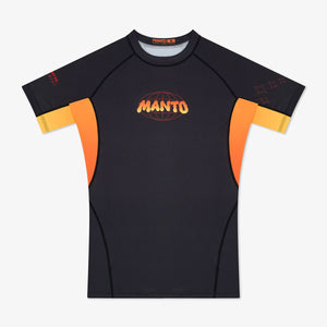 Rashguard Manto Warsaw To Tokyo short sleeves Black 