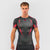 Rashguard Venum Amazonia Reborn short-sleeve Black-red 
