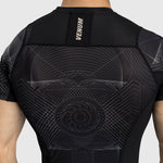 Rashguard Venum G-Fit Air short sleeves Black-sand