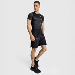 Rashguard Venum G-Fit Air short sleeves Black-sand