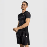 Rashguard Venum G-Fit Air short sleeves Black-sand