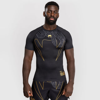 Rashguard Venum Serpenti short sleeves Black 