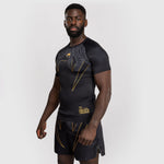 Rashguard Venum Serpenti short sleeves Black 