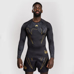 Rashguard Venum Serpenti long sleeves Black 
