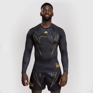Rashguard Venum Serpenti long sleeves Black 