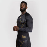 Rashguard Venum Serpenti long sleeves Black 