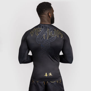 Rashguard Venum Serpenti long sleeves Black 