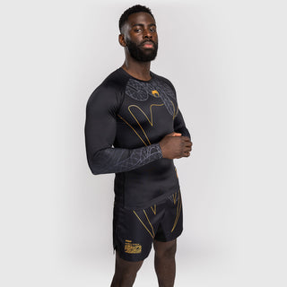 Rashguard Venum Serpenti long sleeves Black 