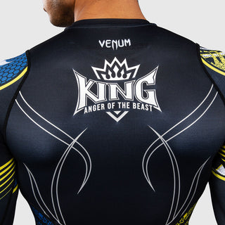 Rashguard Venum Tekken 8 King long sleeves Black-yellow 