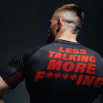Rashguard Manto Fighting short sleeves Black