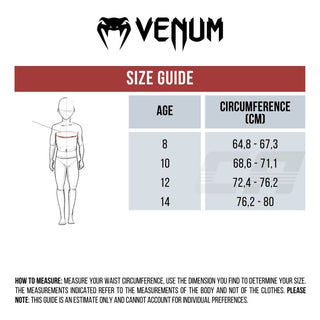 Rashguard Kids Venum Attack short sleeve Black-red