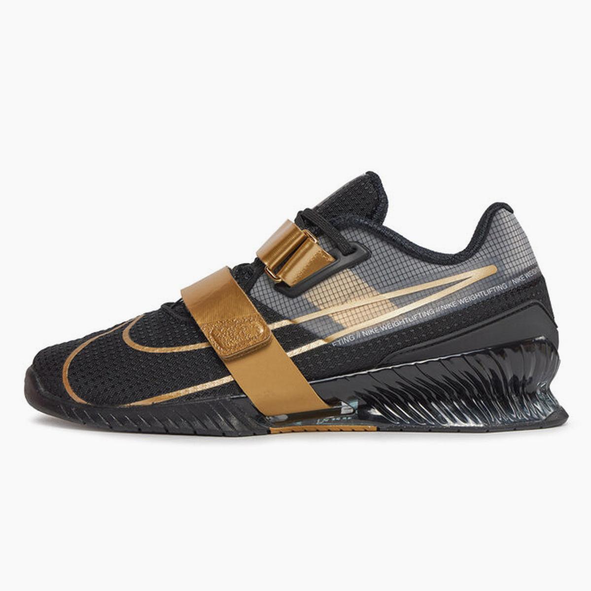 Training shoes Nike Romaleos 4 Black-gold - Combat Arena
