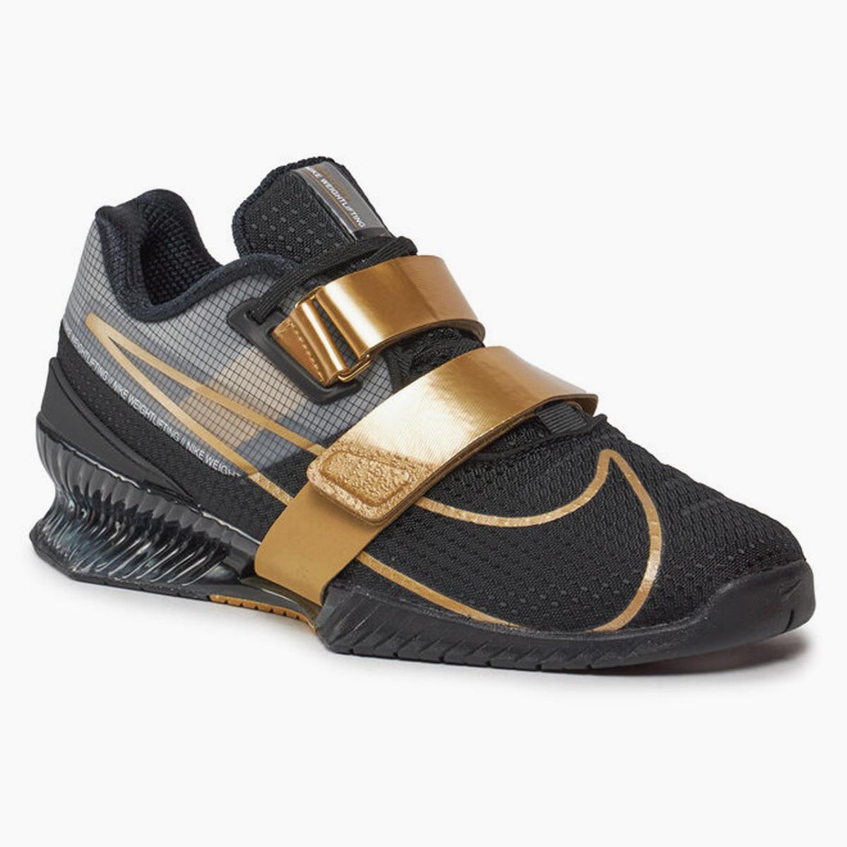 Training shoes Nike Romaleos 4 Black-gold - Combat Arena