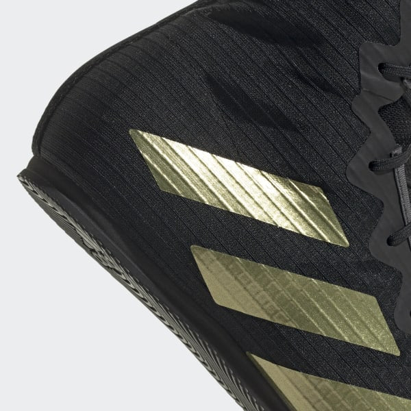 Boxing shoes Adidas Box Hog 4 Black-gold – Combat Arena