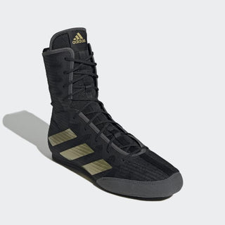 Boxing shoes Adidas Box Hog 4 Black-gold Combat Arena Boxing shoes Adidas Box Hog 4 Black-gold Combat Arena