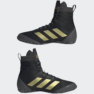 Boxing shoes Adidas Speedex 18 Black-gold Combat Arena Boxing shoes Adidas Speedex 18 Black-gold Combat Arena