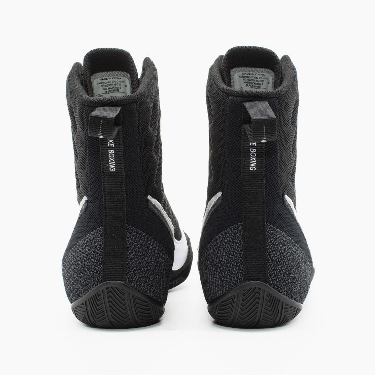 Boxing shoes Nike Machomai 3 Black-white – Combat Arena