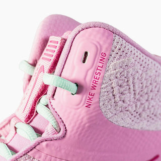 Wrestling shoes-Wrestling Nike Tawa Pink-green-Combat Arena