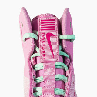 Wrestling shoes-Wrestling Nike Tawa Pink-green-Combat Arena