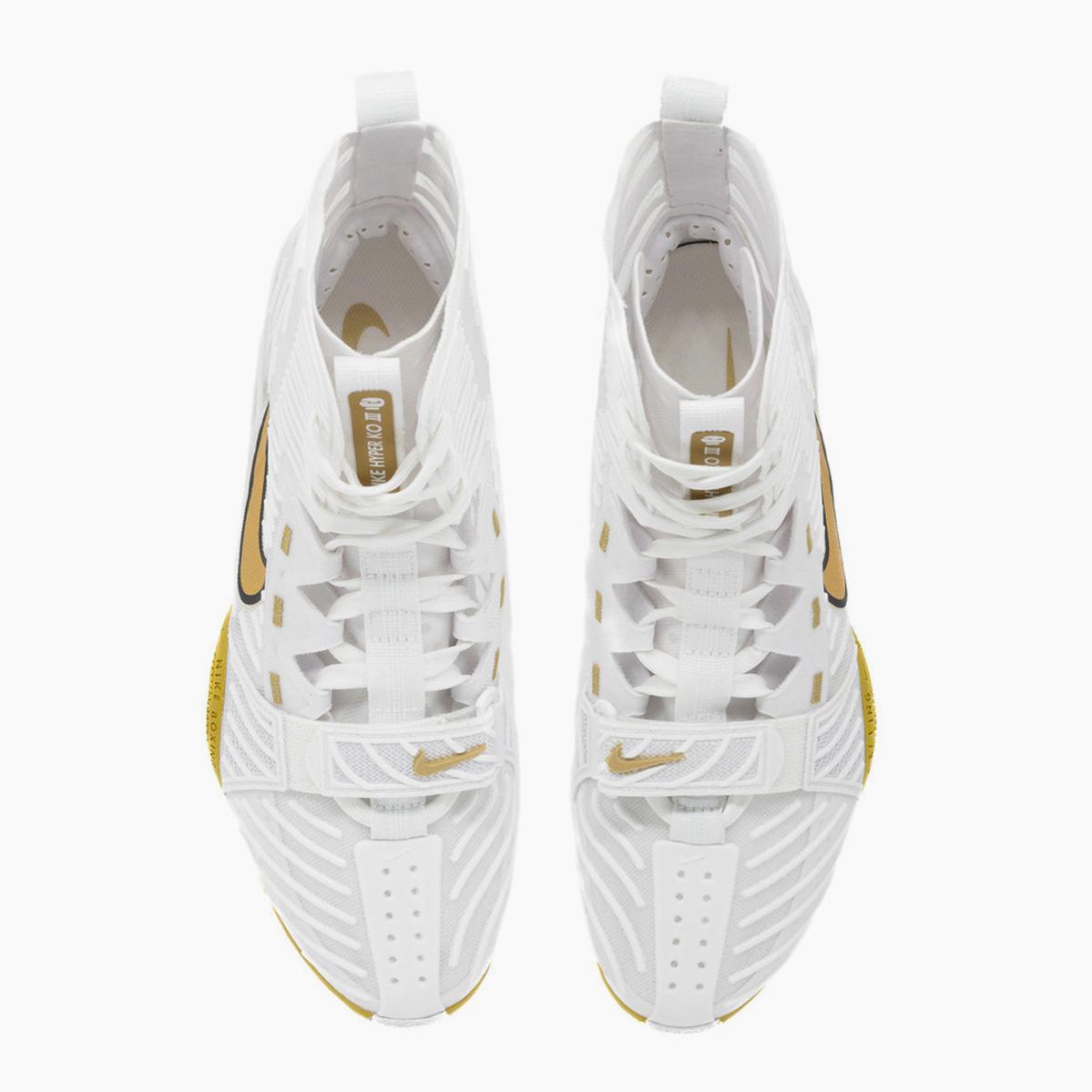 Boxing shoes Nike Hyperko 3 White-gold - Combat Arena