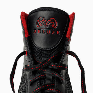 Scarpe da boxe RSX-Guerrero Deluxe Nero-rosso-Combat Arena