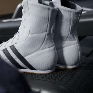 Boxing shoes Adidas Box Hog 2 White-black 