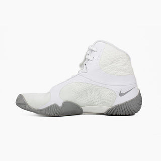 Wrestling shoes-Wrestling Nike Tawa White-silver 