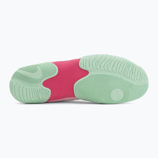 Wrestling shoes-Wrestling Nike Tawa Pink-green 