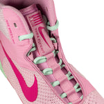 Wrestling shoes-Wrestling Nike Tawa Pink-green 