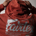 Sweatshirt Fairtex FHS22 with Orange hood 