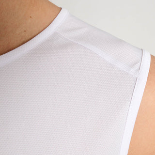 Sleeveless Leone DNA ABX709 White-Combat Arena