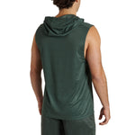 Sleeveless with hood Leone Logo ABX120 Green 