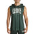 Sleeveless with hood Leone Logo ABX120 Green 