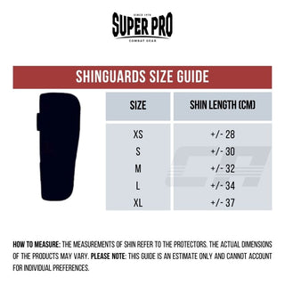 Shinguards Super Pro Protector with foot guards