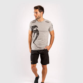 T-shirt in Cotton Venum Giant Grey-Black