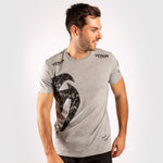 T-shirt in Cotton Venum Giant Grey-Black