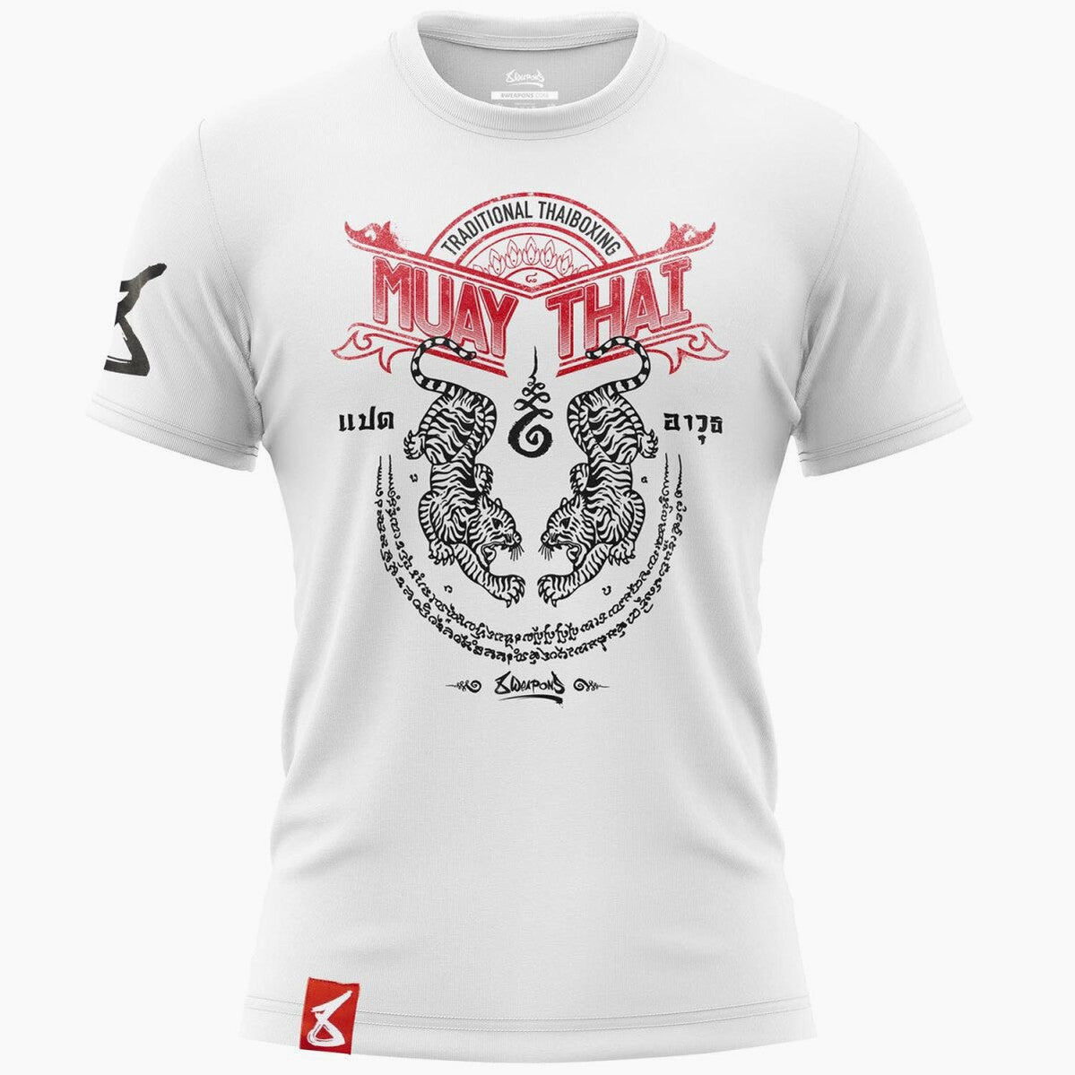 T-shirt 8 Weapons Sak Yant Tigers – Combat Arena