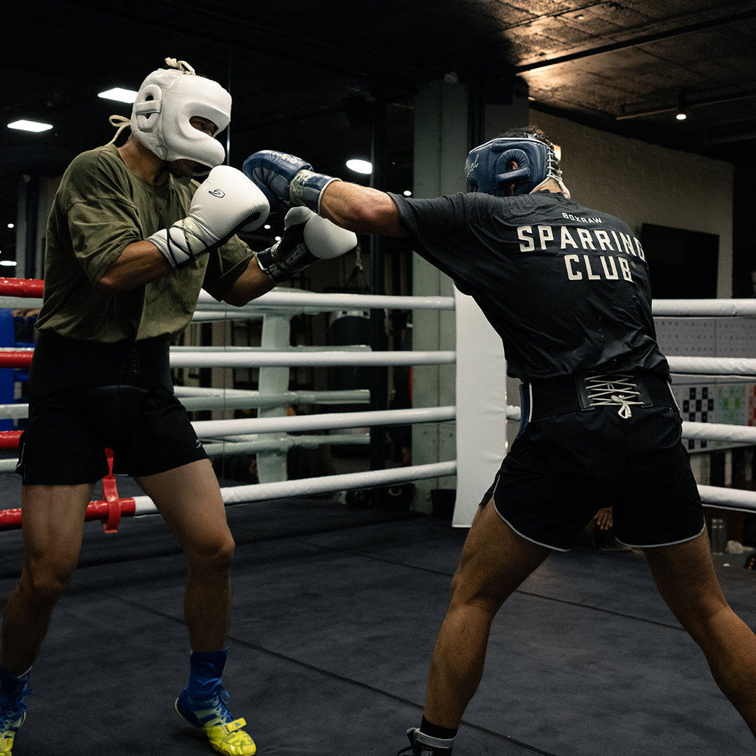 T-shirt Boxraw Sparring Club Oversize Black – Combat Arena