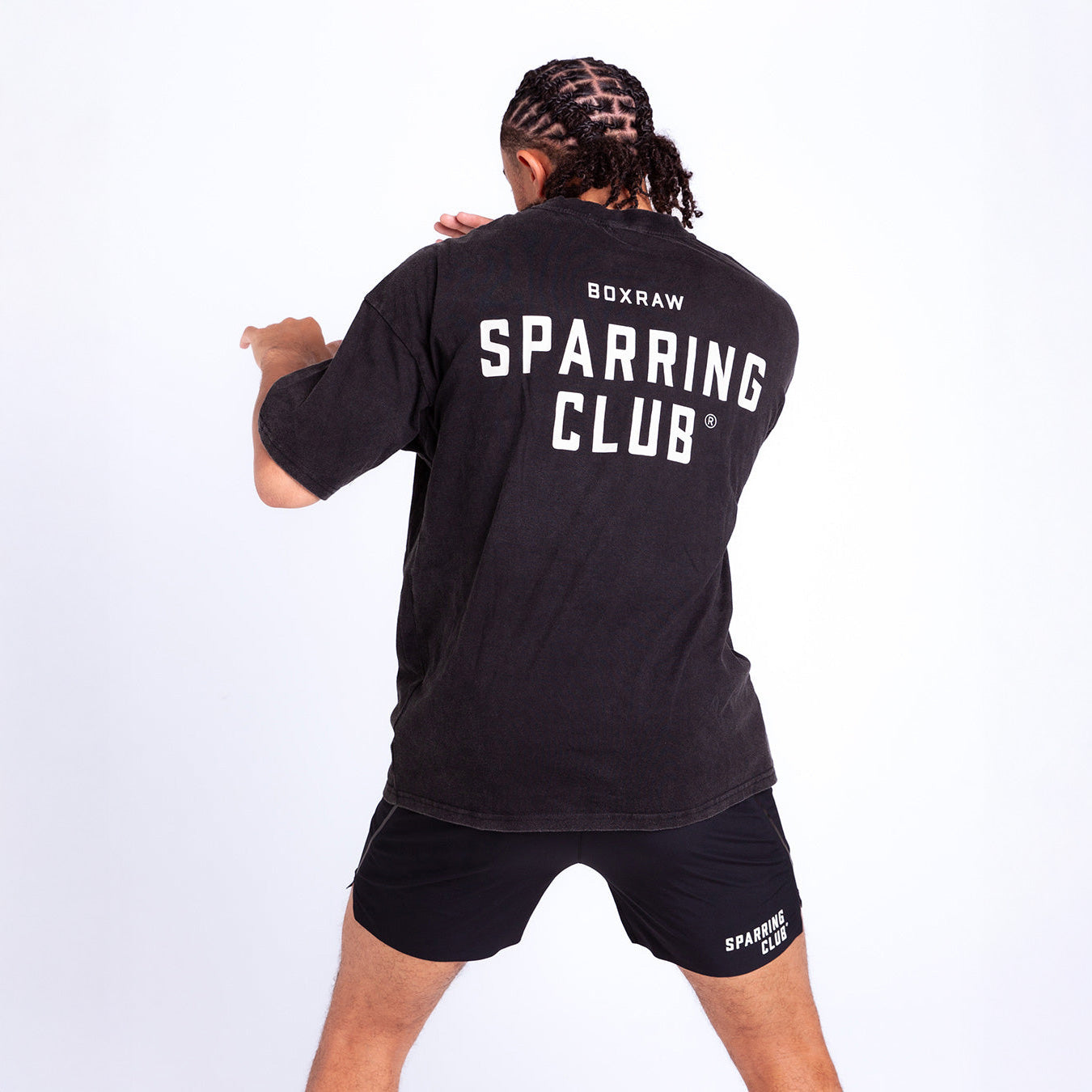 T-shirt Boxraw Sparring Club Oversize Black – Combat Arena