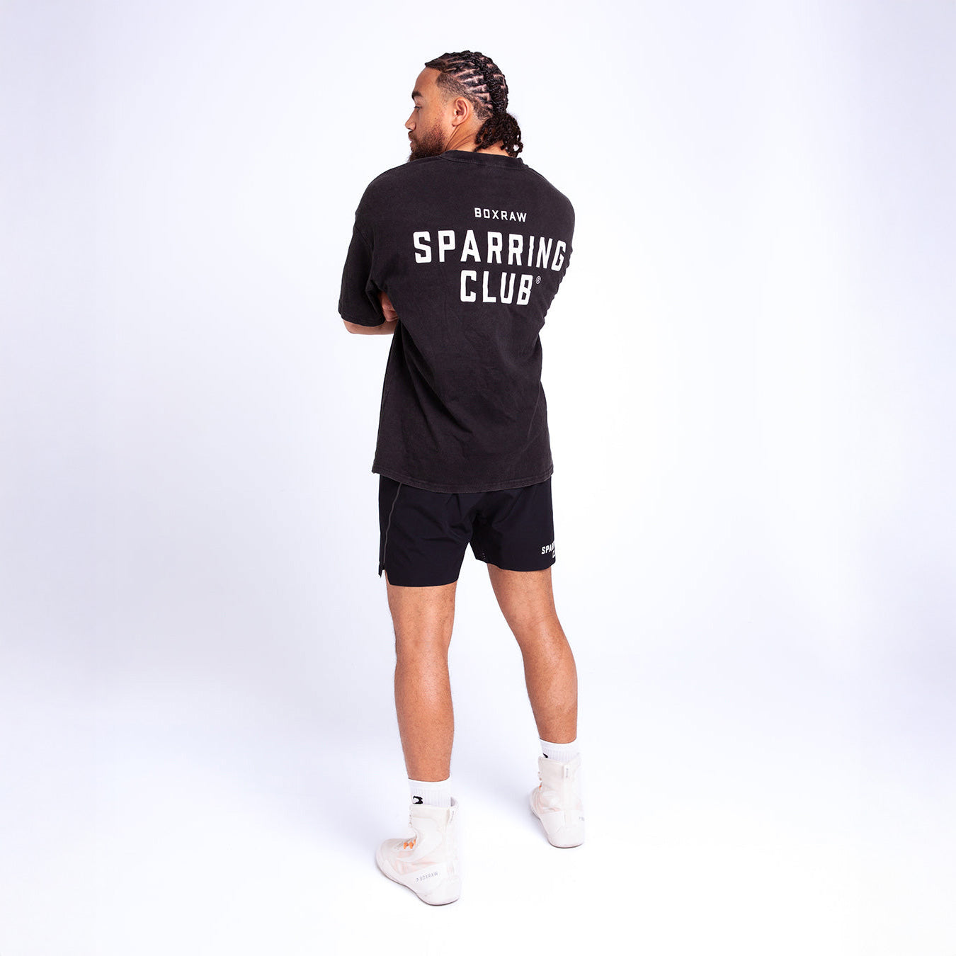 T-shirt Boxraw Sparring Club Oversize Black – Combat Arena