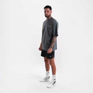 T-shirt Boxraw We Don't Play Boxing Oversize Gray-pink-Combat Arena