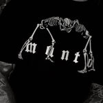 T-shirt Manto Bones Black-Combat Arena