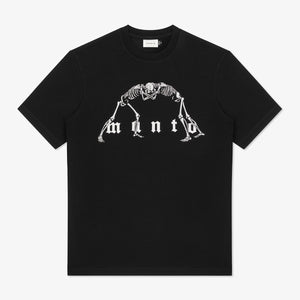 T-shirt Manto Bones Nero-Combat Arena