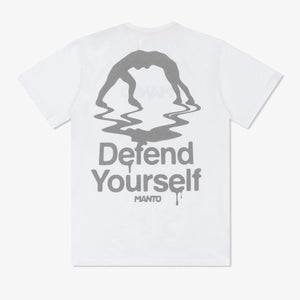 T-shirt Manto Drip white