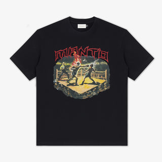 T-shirt Manto Ghost Fighter Black-Combat Arena