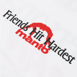 T-shirt Manto Nothing Personal White-Combat Arena