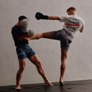 T-shirt Manto Nothing Personal White-Combat Arena