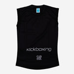 T-shirt Technique Sleeveless t-shirt SAP WAKO Combat Competition Black-Combat Arena