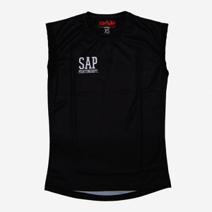 T-shirt Tecnica Smanicata SAP WAKO Combat Competition Nero-Combat Arena