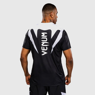 T-shirt Venum Attack 90 Dry Tech Black-and-white-Combat Arena